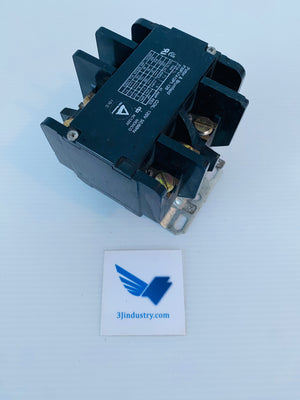 P30P47A12P1-120 - PHASE BARRIER BROKEN - 120VAC - 30A  -  POTTER & BRUMFIELD P30 CONTACTOR