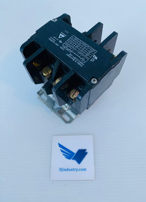 P30P47A12P1-120 - PHASE BARRIER BROKEN - 120VAC - 30A  -  POTTER & BRUMFIELD P30 CONTACTOR