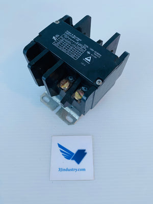 P30P47A12P1-120 - PHASE BARRIER BROKEN - 120VAC - 30A  -  POTTER & BRUMFIELD P30 CONTACTOR