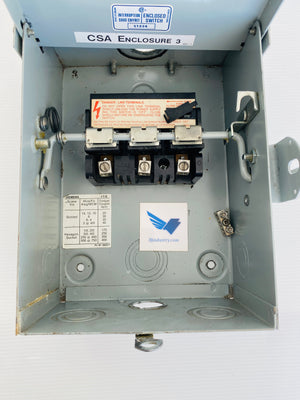 NFR352 - 60A - 600VAC -3PH -50HP - 3 POLE  -  SIEMENS ITE NFR SAFETY SWITCH