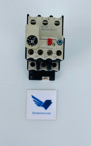 Z00-2.4 WITH EZ00 - 1,6-2,4A - 3 POLE   -  KLOCKNER MOELLER Z0024 OVERLOAD RELAY