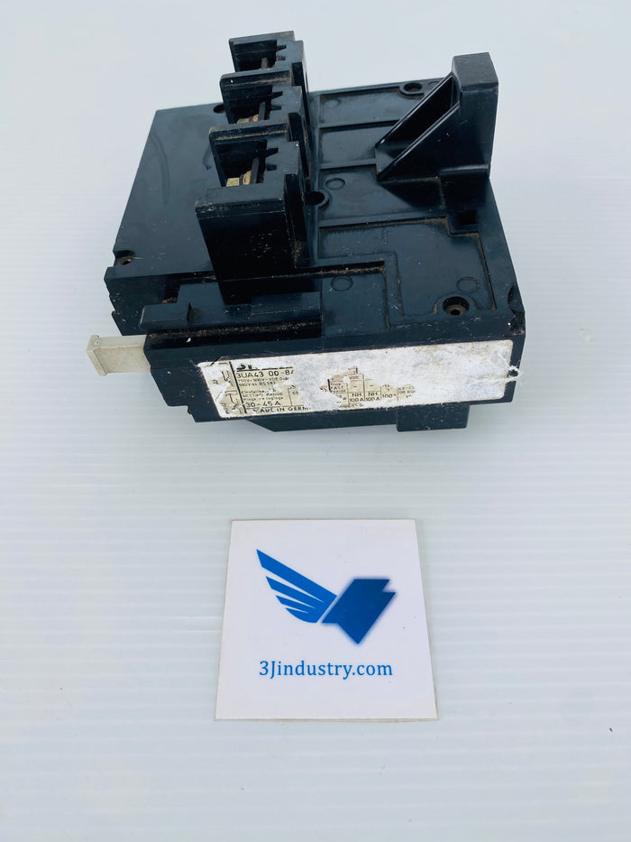 3UA4300-8AM - 500V - 30-45A - 1NO/1NC  -  SIEMENS 3UA43 OVERLOAD RELAY