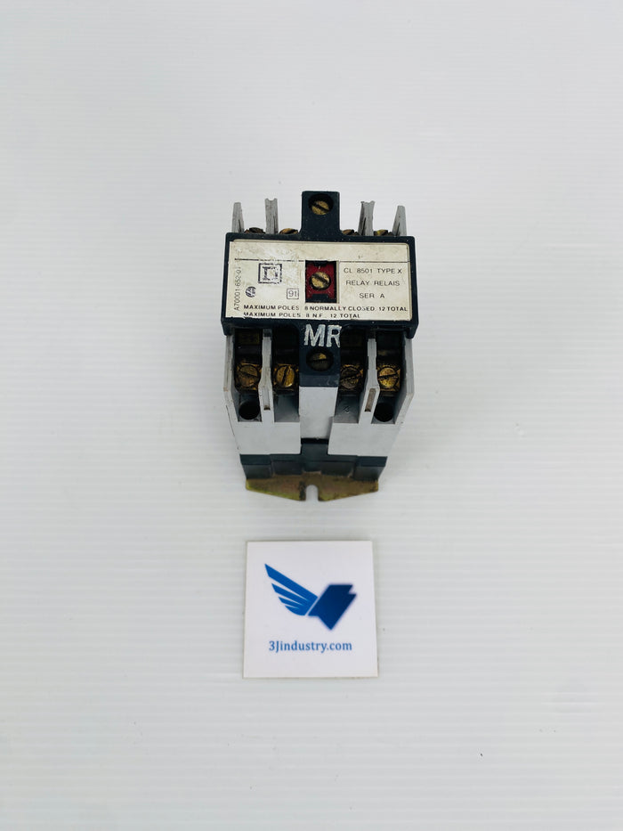 8501 X040 - 120VAC - 60HZ  -  SQUARE D 8501X040 CONTROL RELAY