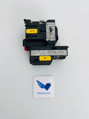 LC1-D129H7 - 600V - 24A WITH LR1-D09 306 15A   -  TELEMECANIQUE LC1 CONTACTOR