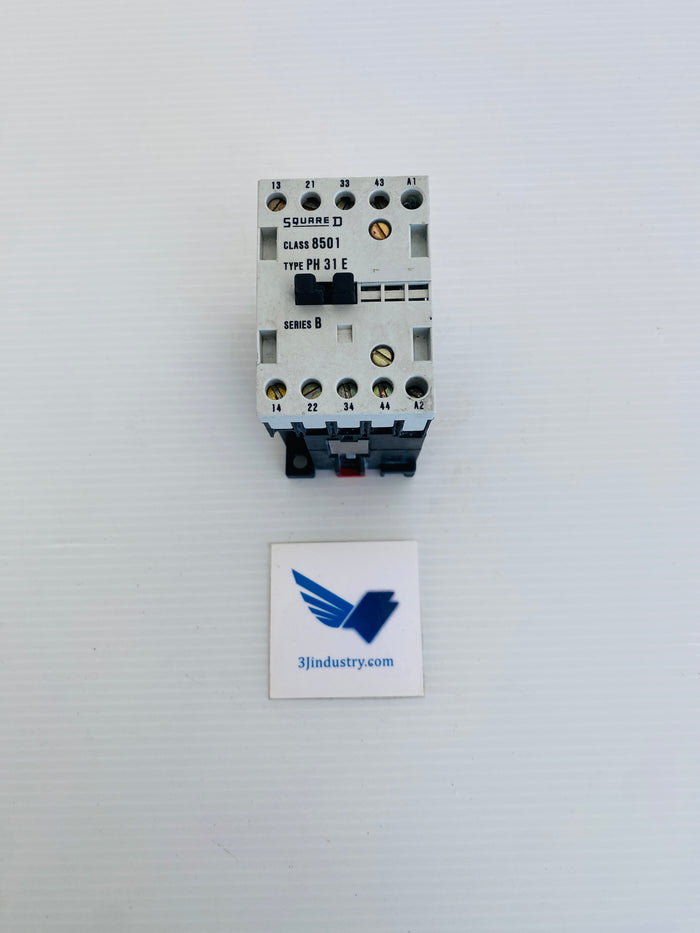8501-PH31E - 20A  660V - 110/120V - 50/60HZ  -  SQUARE D 8501 CONTACTOR