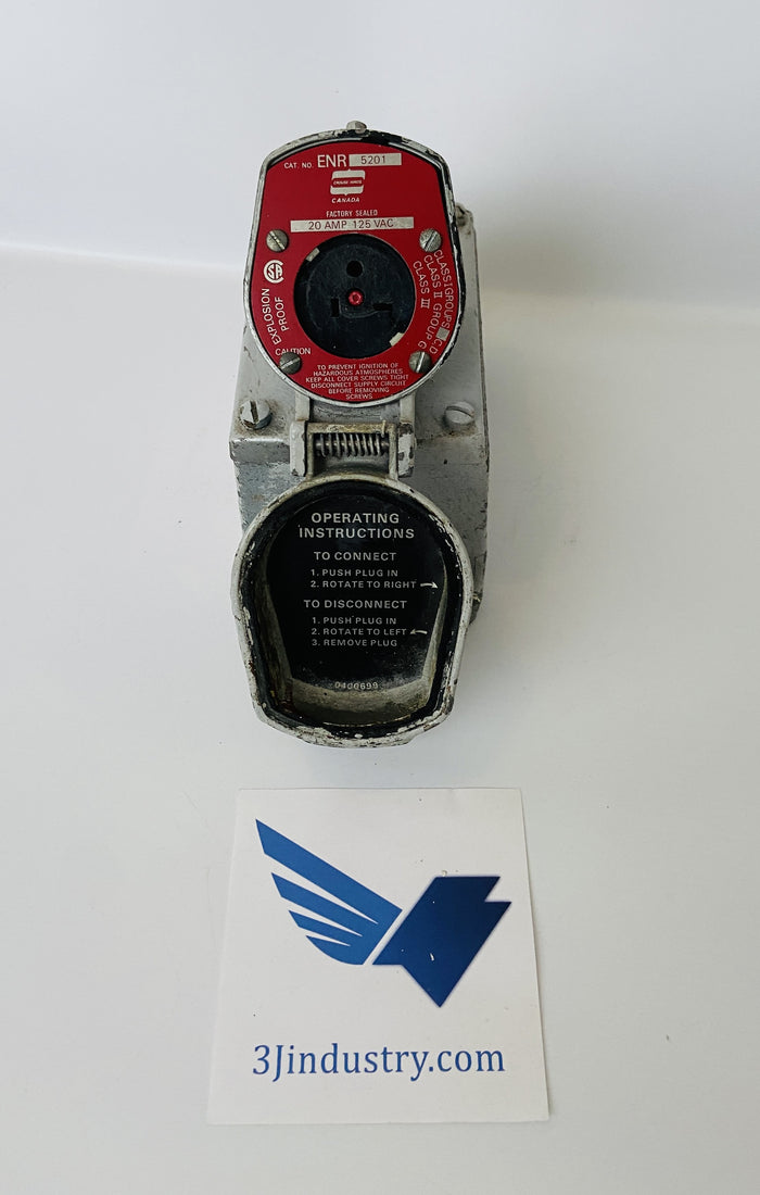 ENR5201 WITH EDS271  -  EATON CORPORATION CROUSE HINDS ENR RECEPTACLE