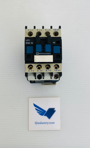 LC1D0910B6 - 24V 60HZ COIL 600V  -  TELEMECANIQUE LC1D0910 CONTACTOR