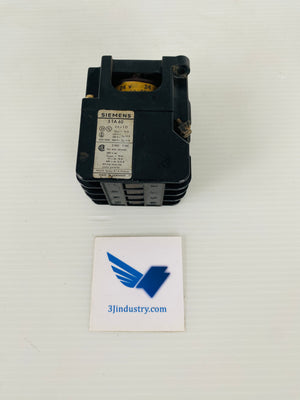 3TA60 - COIL 24V - 600VAC - 10A  -  SIEMENS 3TA CONTACTOR