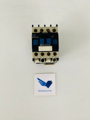 LC1 D1201B7 - 24V 50/60HZ COIL - 12A - 3 POLE  -  TELEMECANIQUE  LC1 CONTACTOR