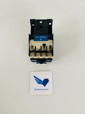 LC1 D1201B7 - 24V 50/60HZ COIL - 12A - 3 POLE  -  TELEMECANIQUE  LC1 CONTACTOR