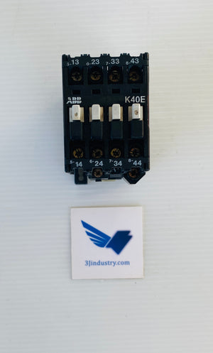 K40E - 110/120V - 50/60HZ - 2NO - 2NC  -  ABB K Series Contactor