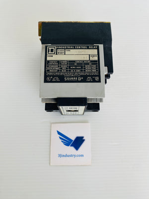 8501XO40V02 - DT - COIL 110/120V - 50/60HZ - 10A - 600V  -  SQUARE D 8501XO40 AC CONTROL RELAY
