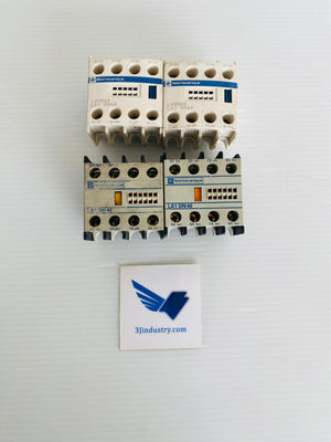 LOT OF 4 - LA1DN40 - 10A - 600VAC - 4NO - LADN40  -  TELEMECANIQUE LA1DN40 AUXILIARY CONTACT