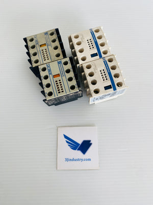 LOT OF 4 - LA1DN40 - 10A - 600VAC - 4NO - LADN40  -  TELEMECANIQUE LA1DN40 AUXILIARY CONTACT