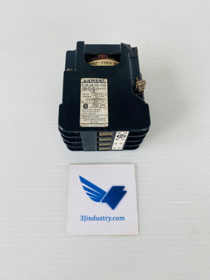 3TA68-02-7Q - COIL 96/115V - 50/60HZ - 10A - 600V - 2S+2O  -  SIEMENS 3TA6802 CONTACTOR