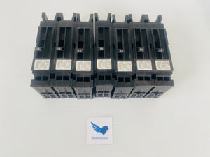 LOT OF 7 - HEW115 - 15A - 1 POLE   -  FEDERAL PIONEER HEW115 BREAKER