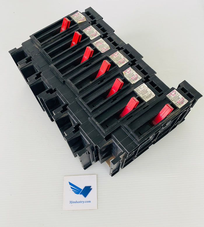 LOT OF 7 - HEW120 - 20A - 1 POLE  -  FEDERAL PIONEER HEW120 BREAKER