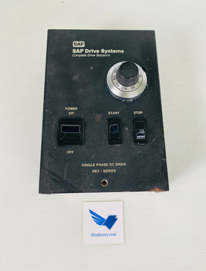 DE2-10-1-N1 - 10A - 1HP - 120V- 50/60HZ- 1 PHASE - 0-90VDC  -  SAF DE2 Drive