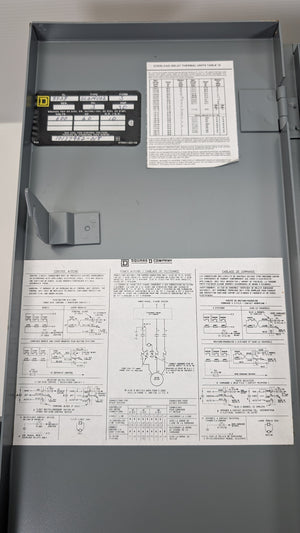 8538SCG14V02S - 8538SCG - Square D / Schneider Motor Starter Relay Combination Starter