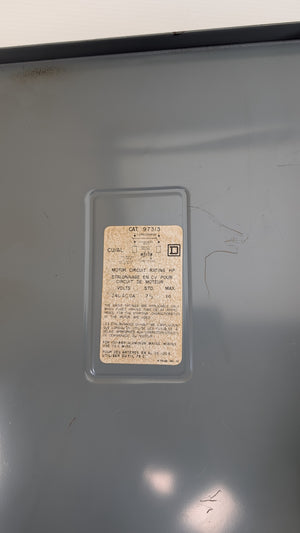 97313 Safety Switch - Square D / Schneider Safety Switch Fusible Disconnect Switch