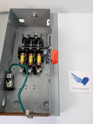 NHF361 - Westinghouse Electrical Power Distribution Fusible Safety Disconnect Switch
