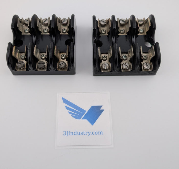 Set of 2 - 2V30A3 - Etlin Fuser Holder 30A 250V 3-Pole