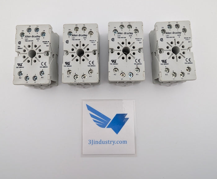 700-HN100 - Allen-Bradley Relay Socket - Set of 4