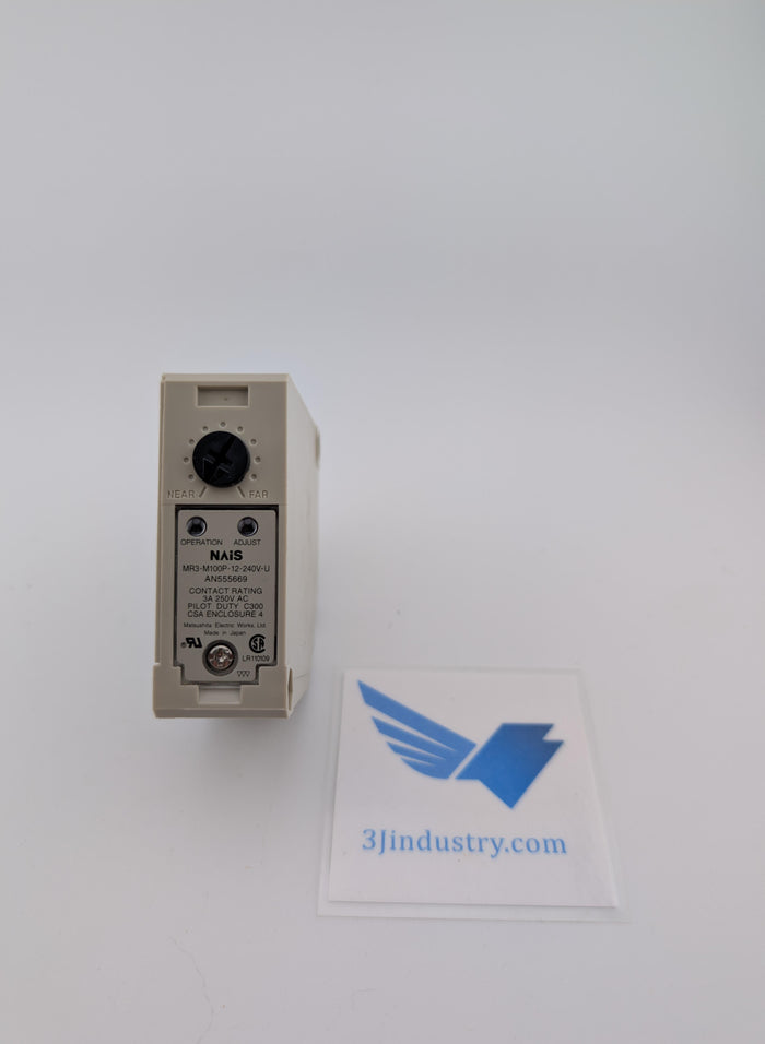 MR3-M100P-12-240V-U - Panasonic Sensor Photoelectric MR3M100P12240VU