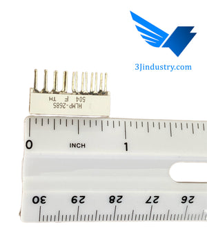 LOT OF 50 - HLMP-2685  -  BROADCOM LIMITED HLMP LED BARS AND ARRAYS