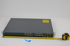 C2960G-24TC-L  -  CISCO C2960 Switches - CISCO CATALYST 290G 24TC-L RATING 100-240 V 3A-1.5A 50/60HZ - 180131093030