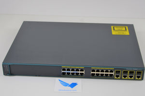 C2960G-24TC-L  -  CISCO C2960 Switches - CISCO CATALYST 290G 24TC-L RATING 100-240 V 3A-1.5A 50/60HZ - 180131093130