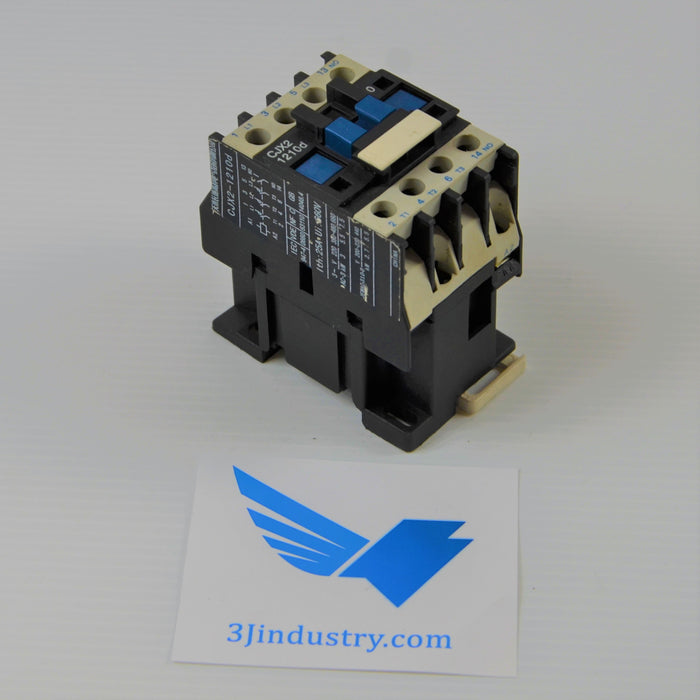 CJX21210d - CJX2-1210  AC Contactor 12 Amp 3 Phase 3-Pole NO  -  CHINT-ELECTRIC CJX Contactor