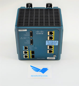 IE3000-TC4  -  CISCO 3000 Ethernet Switch - 180131126330 - Managed Industrial Ethernet Switch Base Module, 4 x 10/100Base-TX Ports, 2 x Gigabit Combo Ports