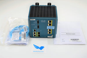 IE3000-TC4  -  CISCO 3000 Ethernet Switch - 180131126330 - Managed Industrial Ethernet Switch Base Module, 4 x 10/100Base-TX Ports, 2 x Gigabit Combo Ports