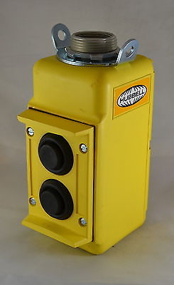 PBS2 Hubbell Pushbutton Station Nema 3R Contact Rating 6 A @ 120Vac 3A @ 240V