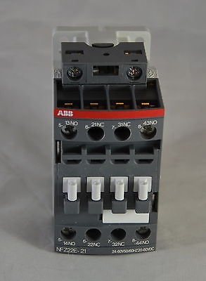 NFZ22E-21  - COIL 24-60VAC/20-60VDC  -  ABB  -  Contactor Relay