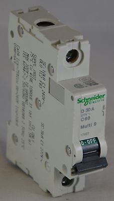 17427 - MG17427 SCHNEIDER  CIRCUIT BREAKER 30AMP D CURVE 1POLE 480Y/277VAC DIN R