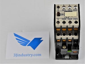 Contactor - 3TB40 17-0A 22E  2S+2O - Coil 120VAC  -  SIEMENS 3TB Contactor