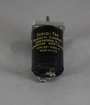 SB-740A-2 SERVO-TEK SB - DC Tachometer Generators 7V/1000RPM Encoder ServoTek