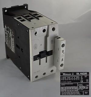 DILM50 (RC130) Klockner Moeller Contactor DIL 60A 40HP@460VAC