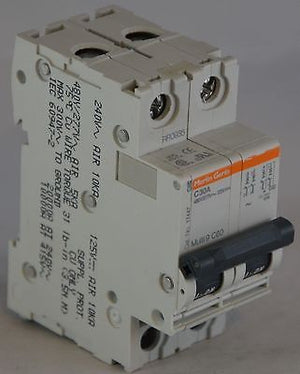 17447 - MG17447 MERLIN-GERIN  CIRCUIT BREAKER 30AMP C CURVE 2POLE 480Y/277VAC DI