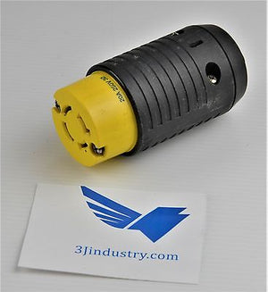 L1520C - 4 WIRE - 20A - 250V - 3 POLE  -  Pass Seymour L15 Connector