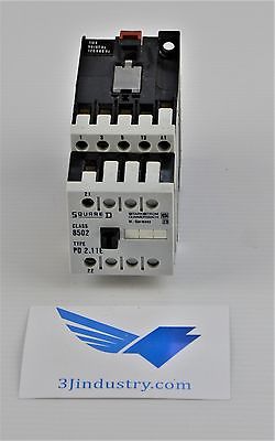 Contactor - PD210E / P201 - PD2.11E - Class 8502 - Coil 110/120VAC  -  SQUARE D