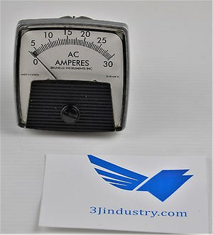 METER FS 30 AMP AC  -  Brunelle Instruments FS Meter
