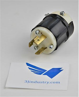 Leviton 2641 - NEMA L8-30P  -  Leviton L8 Connector