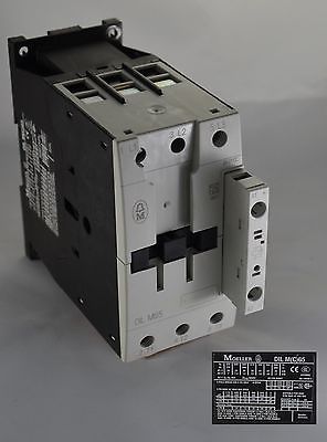 DILM65 (RDC24) Klockner Moeller Contactor DIL 72A 50HP@460V