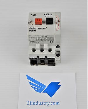 Manual Motor Starter - MMS - A302JN / MSU-A1  -  4 to 6.3A  -  CUTLER-HAMMER A30