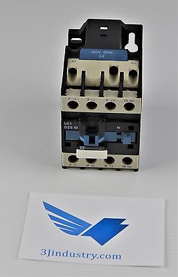 Contactor - LC1D2510 G6 - Coil 120VAC / LC1D 2510  -  TELEMECANIQUE LC1 Contacto