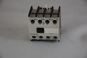 22DILM  -  Contactor Auxiliary Contact  -  Moeller
