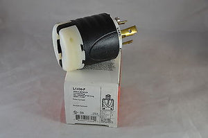 L1430-P  -  PASS & SEYMOUR  -  TURNLOCK PLUG 30A, 125/250V, 3P, 4W Grdg.